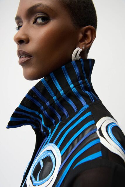 Elegancka Koszula z Abstrakcyjnym Wzorem Joseph Ribkoff