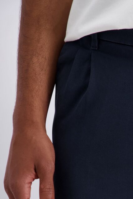 Granatowe Chinosy z Zaszewkami Chatou Pierre Cardin
