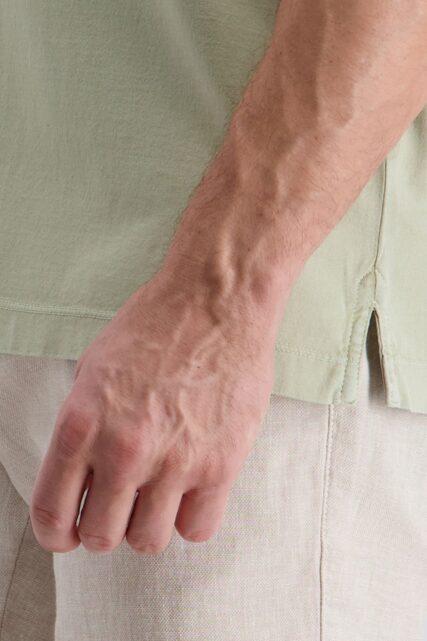 Zielone Polo z Bawełny Pierre Cardin