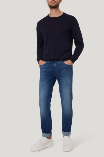 Jeansy Lyon Niebieskie Pierre Cardin