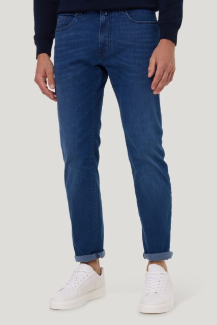 Niebieskie Spodnie Jeansowe Pierre Cardin
