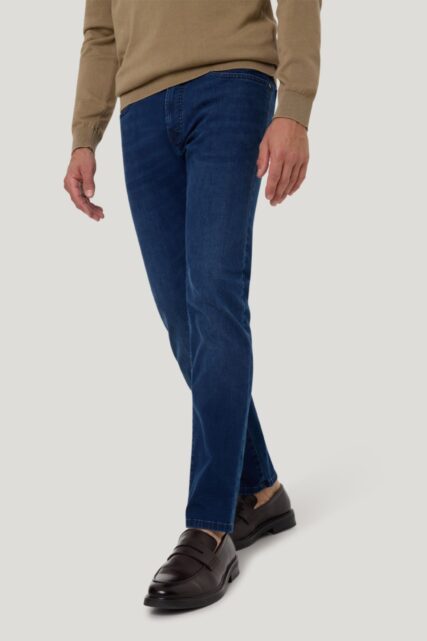 Ciemnoniebieskie Jeansy Lyon Pierre Cardin