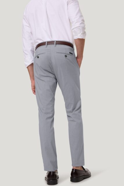 Szare Spodnie w Pepitkę Pierre Cardin