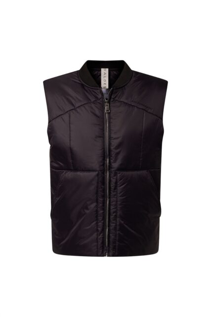 Czarna Pikowana Kamizelka Baldessarini