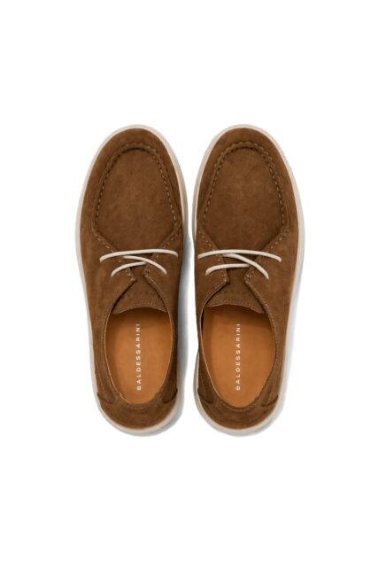 Skórzane Półbuty z Mokasynowym Szwem Baldessarini