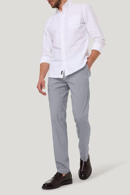 Szare Spodnie w Pepitkę Pierre Cardin