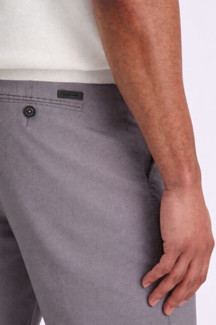 Szare Chinosy Calais Szare Pierre Cardin