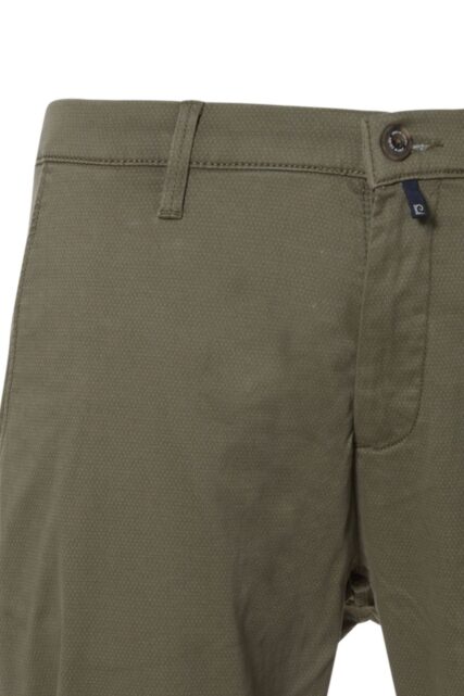 Oliwkowe Spodnie Chino Pierre Cardin