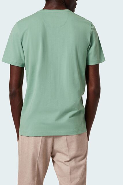 Jasnozielony T-shirt z Nadrukiem Pierre Cardin