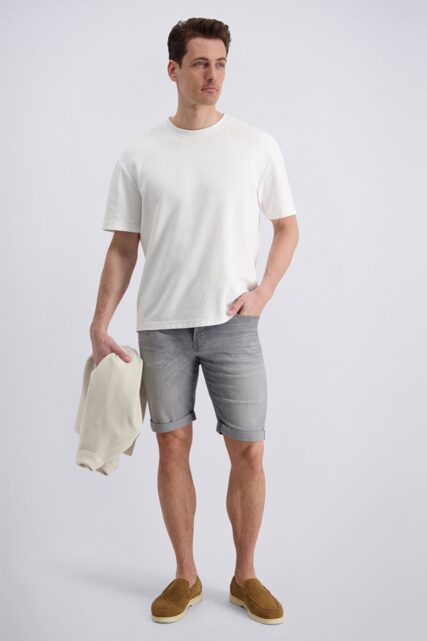 Szorty Jeansowe Szare Pierre Cardin