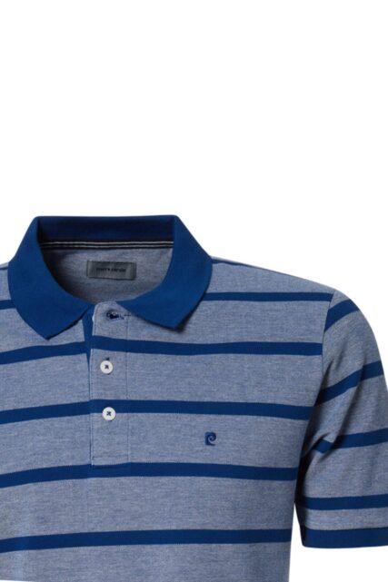 Niebieskie Polo w Paski Pierre Cardin