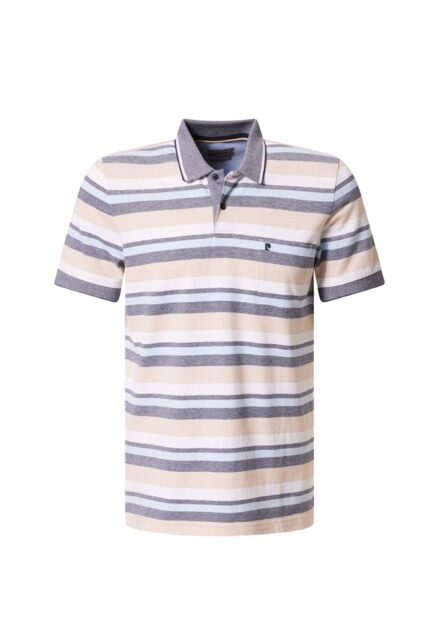 Kolorowe Polo w Paski Pierre Cardin
