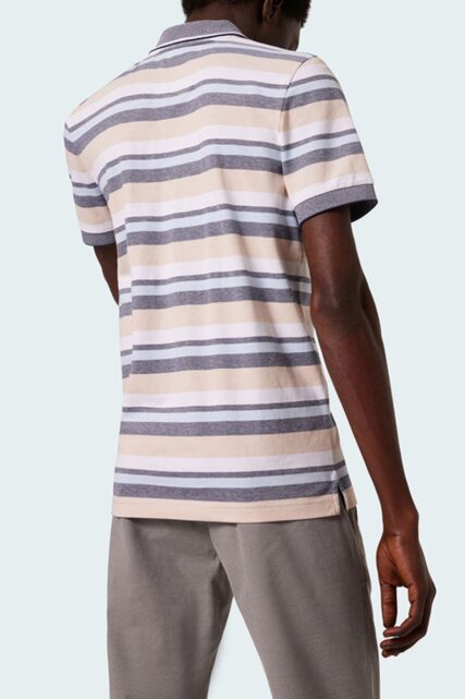 Kolorowe Polo w Paski Pierre Cardin