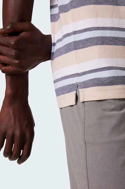 Kolorowe Polo w Paski Pierre Cardin