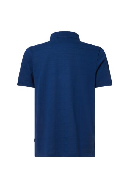 Ciemnoniebieska Koszulka Polo w Prążek Pierre Cardin