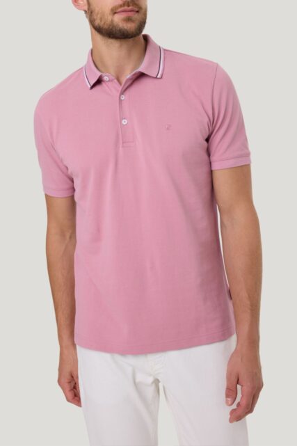 Różowa Koszulka Polo Pierre Cardin