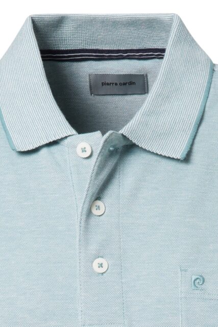 Koszulka Polo w Kolorze Matcha Pierre Cardin
