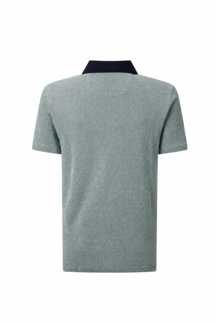 Zielone Polo z Drobnym Wzorem Pierre Cardin